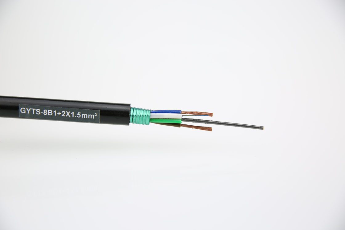 Optische Kabel aus Stahl gepanzerter Außenbereich GYTS 2-144f Loose Tube Stranded Type