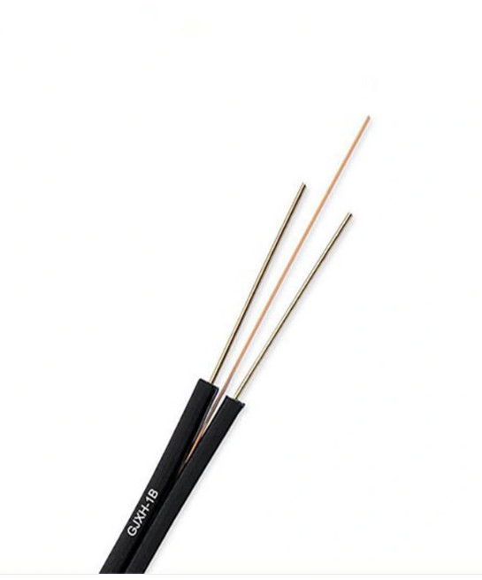G657A1/G657A2 LZSH Hülle FTTH Glasfaserkabel GJXH 1 Kern Einzelmodus