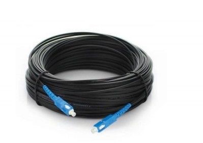 FTTH Glasfaserkabel LC SC ST FC PC UPC APC Einzelmodus Simplex Outdoor Glasfaserkabel Patch Cord