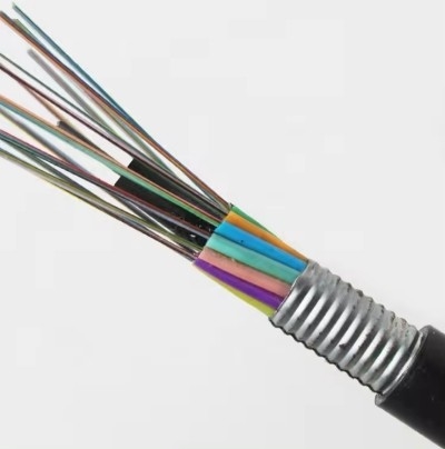Außenuntergrundkabel GYTA 144 Kernfaseroptisches Kabel Loose Tube Stranded Armored