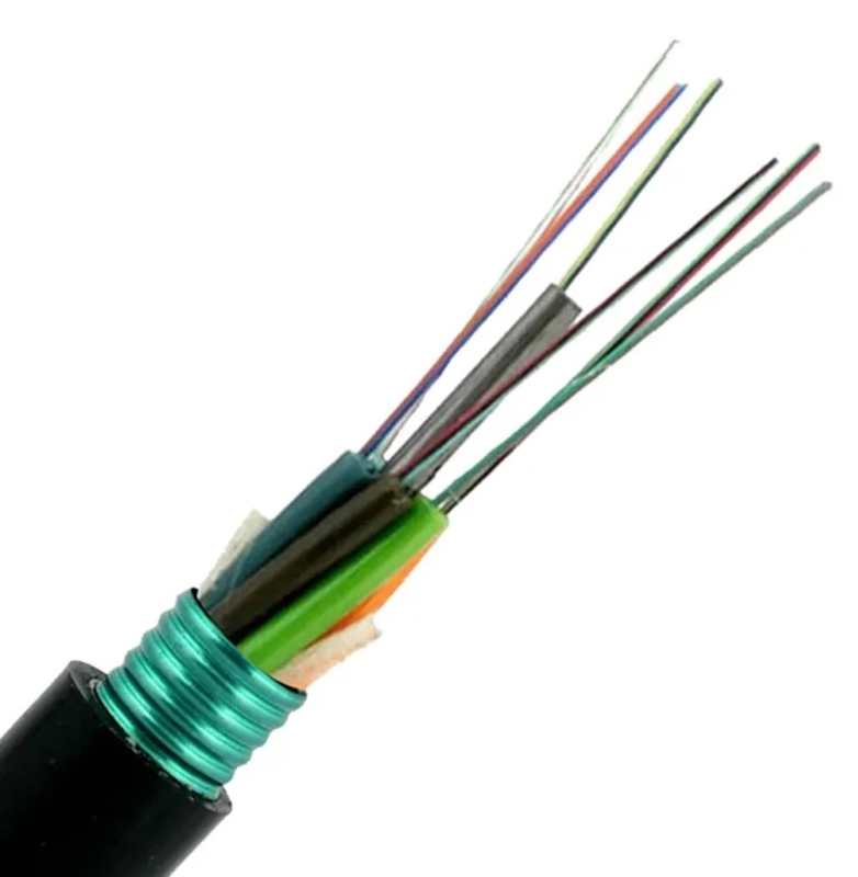 Optische Kabel aus Stahl gepanzerter Außenbereich GYTS 2-144f Loose Tube Stranded Type