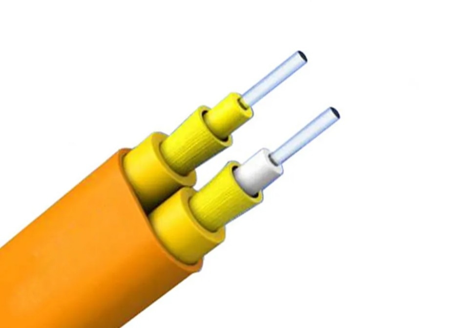 Ein-/Mehrmodus-Faseroptikkabel für Innenräume mit Aramidgarn-Festungsmitglied und PVC/LSZH-Innenhülle