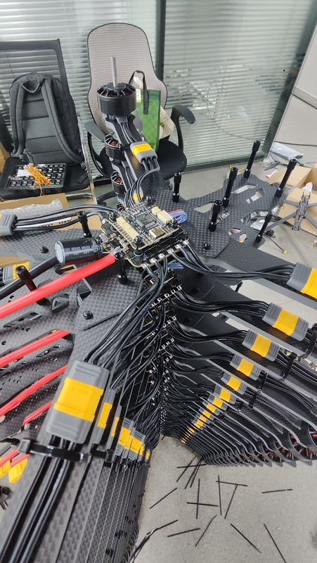 17 Zoll FPV Drohne Langstrecke Hochleistungs-FPV-Renn-Drohne 12 KG Tragfähigkeit