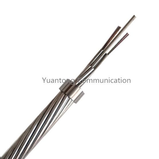 Zusammengesetzter Kern Om4 OPGW Lichtwellenleiter-48 für Linien der niedrigen Qualität