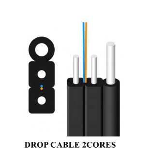 FTTH-Dropkabel für den Außenbereich mit 2-Kern-Optischen Faser