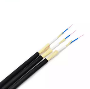 Garn-Runden-Lichtleiterkabel YTTX Doppeltes umhülltes FTTH Aramid