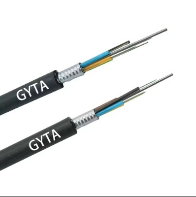 Außenuntergrundkabel GYTA 144 Kernfaseroptisches Kabel Loose Tube Stranded Armored
