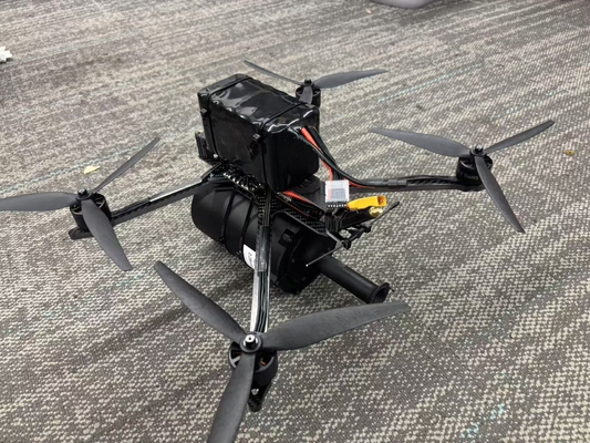 FPV Fiber Quadcopter Drohne mit Kamera 15km 0,28mm Hochspannung 60-70N