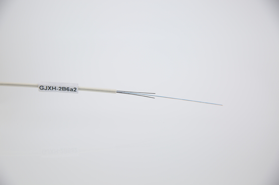 Schmetterlingsförmige Einführung des optischen Kabels